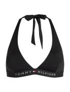 Halter Rp Swimwear Bikinis Bikini Tops Triangle Bikinitops Black Tommy...