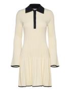 Sabine Pike Knitted Mini Dress Designers Knee-length & Midi Cream Mali...