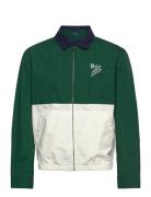 The Bayport Color-Blocked Poplin Jacket Tynn Jakke Green Polo Ralph La...