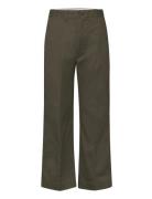 30/1 Ctn Blnd Twll-Cpd-Ffr Bottoms Trousers Wide Leg Khaki Green Polo ...