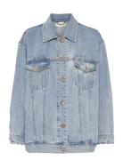 Crgigi Oz Denim Jacket Dongerijakke Denimjakke Blue Cream