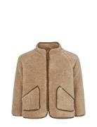 Oleary Jacket Outerwear Fleece Outerwear Fleece Jackets Beige MarMar C...