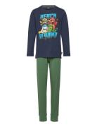 Lwagan 111 - Pyjamas Pyjamas Sett Green LEGO Kidswear