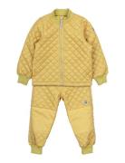 Thermo Set Outerwear Thermo Outerwear Thermo Sets Yellow Mikk-line