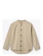 Torben Tops Shirts Long-sleeved Shirts Beige MarMar Copenhagen