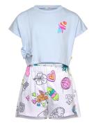 T-Shirt+Shorts Sets Sets With Short-sleeved T-shirt Blue Billieblush