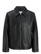 Joraustin Pu Jacket Styd Aw24 Skinnjakke Skinnjakke Black Jack & J S