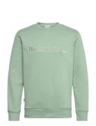 Crew Neck Designers Sweat-shirts & Hoodies Sweat-shirts Green Timberla...