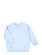 Relaxed Sweatshirt Tops Sweat-shirts & Hoodies Sweat-shirts Blue Guggu...