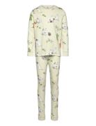 Pyjama Moomin Pyjamas Sett Green Lindex