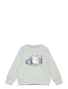 Sweatshirt Moomin Tops Sweat-shirts & Hoodies Sweat-shirts Green Linde...