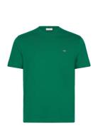 Reg Shield Ss T-Shirt Tops T-shirts Short-sleeved Green GANT