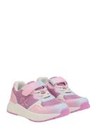 Shoes W. Velcro Lave Sneakers Pink Color Kids