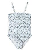 Nkfzina Swimsuit Badedrakt Badetøy Blue Name It