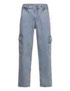 568 Loose Strt Cargo My Pocket Bottoms Trousers Cargo Pants Blue Levi'...