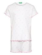 Pyjama Pyjamas Sett White United Colors Of Benetton