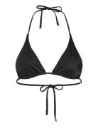 Ci Triangle Swimwear Bikinis Bikini Tops Triangle Bikinitops Black BOS...