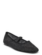 Bialilja Mesh Ballerina Ballerinasko Ballerinaer Black Bianco