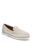 Merton Suede Venetian Loafer Mokasiner Lave Sko Beige Polo Ralph Laure...