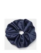 Luster Scrunchie Accessories Hair Accessories Scrunchies Navy Becksönd...