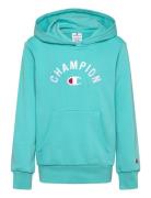 Hooded Sweatshirt Tops Sweat-shirts & Hoodies Hoodies Blue Champion