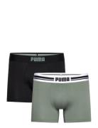 Puma Men Everyday Placed Logo Boxers 2P Boksershorts Multi/patterned P...