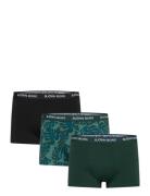 Cotton Stretch Trunk 3P Boksershorts Green Björn Borg