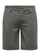 Onsmark Shorts 0209 Noos Bottoms Shorts Chinos Shorts Grey ONLY & SONS