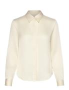 Celsa Tops Blouses Long-sleeved Cream Tiger Of Sweden