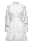 Cotton Slub Mini Dress Designers Short Dress White By Ti Mo