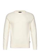 M Cotton Structure Sweater Designers Sweat-shirts & Hoodies Sweat-shir...