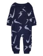 Co-Coverall Langermet Bodysuit Navy Nike