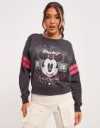 Only - Grå - Onlmickey L/S Sport O-Neck Box Swt