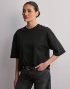 Object Collectors Item - Svart - Objgima 2/4 Oversize T-Shirt Noos