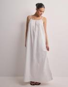 JJXX - Hvit - Jxkarla Linen Blend Long Dress Wvn