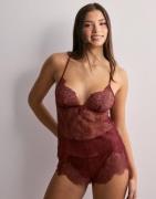 Hunkemöller - Rød - French Knicker Lace Delphine