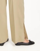 Vero Moda - Beige - Vmrikahai Hr Wide Slit Pant