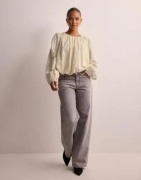 OBJECT - Beige - Objelbira L/S Short Top 134