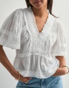 Neo Noir - Hvit - Evienne S Voile Top