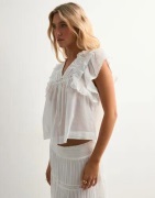 Neo Noir - Hvit - Jayla S Voile Top