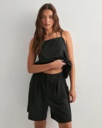 Pieces - Svart - Pctora Mw Shorts Wvn D2D Pp