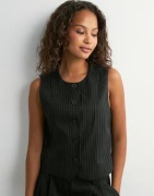Only - Svart - Onlmalena-Reina Waistcoat Tlr Noos
