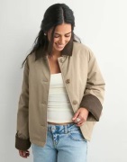 Pieces - Beige - Pcjorma Short Padded Jacket Bc