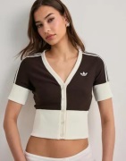 Adidas Originals - Hvit - V-neck Shirt