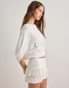 Nelly - Hvit - Mini Frill Skirt