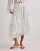 Vero Moda - Hvit - Vmfeline Nw 7/8 Skirt Exp