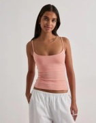 Nelly - Oransje - Built In Bra Singlet