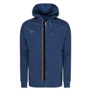 Nike F.C. Hettegenser Tribuna Fleece - Marineblå/Rød/Hvit