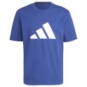 adidas T-Skjorte Future Logo - Blå/Hvit