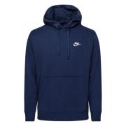 Nike Hettegenser NSW Club - Navy/Hvit